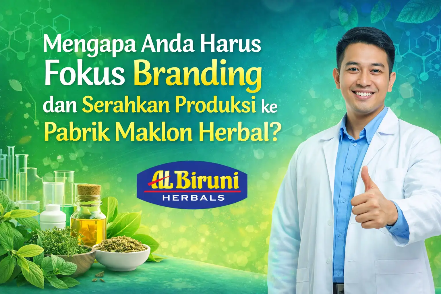 Strategi Bisnis Cerdas: Mengapa Anda Harus Fokus Branding dan Serahkan Produksi ke Pabrik Maklon Herbal?